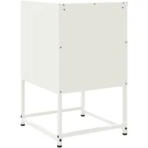 vidaXL Nachtschrank 36 x 39 x 60,5 cm Weiß
