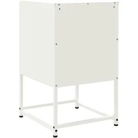 vidaXL Nachtschrank 36 x 39 x 60,5 cm Weiß