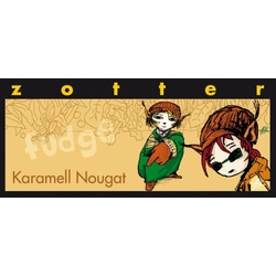 zotter Karamell Nougat Fudge Schokolade bio