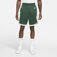 Nike Milwaukee Bucks Basketball-Shorts Herren in fir-flat opal-white, L