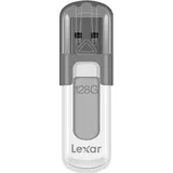 Lexar JumpDrive V100 128 GB weiß/grau USB 3.0 LJDV100-128ABGY