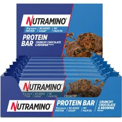 Proteinriegel - Dose Protein Bar (12x55g) - Brownie Einheitsfarbe 12 x 55 g