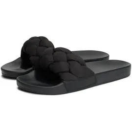 Tommy Hilfiger TJW Braided Slides Schwarz 36