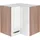 Flex-Well Hängeschrank Valero 60 x 54,8 x 32 cm Weiß