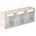Aufbewahrungsbox H242xB600xT203mm beige