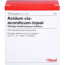 ACIDUM CIS-aconiticum Injeel Ampullen 10 St.