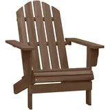 vidaXL Gartenstuhl 153 x 88 x 88 cm braun