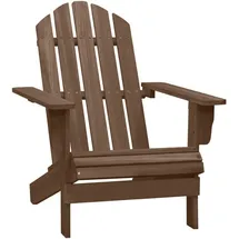 vidaXL Gartenstuhl 153 x 88 x 88 cm braun