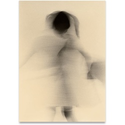 Paper Collective - Blurred Girl Poster, 30 x 40 cm