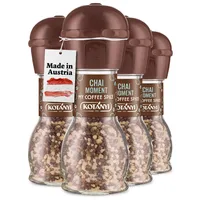 Kotanyi Chai Moment Kaffee Topping | wundervolle Aromen von Zimt und Cardamom, 4er Pack (4 x 63g)