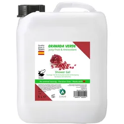 Vitacab Granada Verde Duschgel, Fruchtig Juicy Granatapfel - 5L Kanister