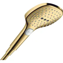 Hansgrohe Raindance Select E Handbrause 3 Strahlarten, Polished Gold Optic