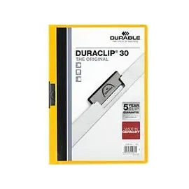 Durable Schnellhefter Duraclip A4 Gelb