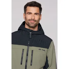 Camp David Funktionsjacke grün / schwarz S