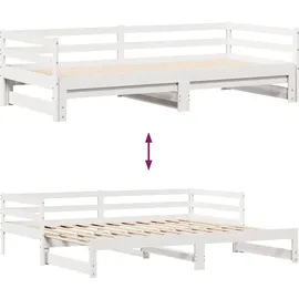 vidaXL Tagesbett 90 x 200 cm Weiß