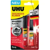 UHU PLASTIK Sekundenkleber