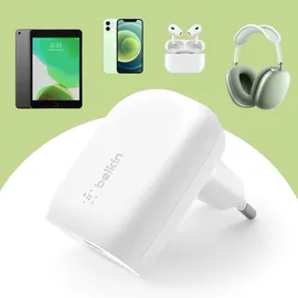 Belkin BOOST Charge USB-C 30W PD PPS 1m Light.Kab.WCA005vf1MWH-B5 - Weiß