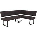 Hela Luise linksbündig 202 x 152 cm vintage anthrazit