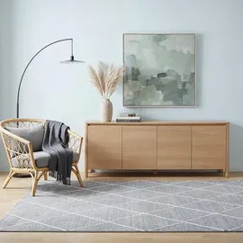 Idimex Teppich, Rhomb (300 x 200 cm,