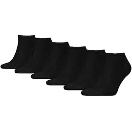 Tommy Hilfiger Sneakersocken 6er Pack Schwarz 39-42