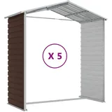 vidaXL, Gartenhaus + Gartenschrank, Joseph