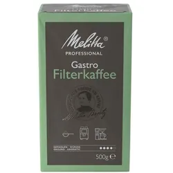 Melitta Gemahlener Kaffee Gastro Filterkaffee würzig & ergiebig 500 g