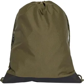 adidas Unisex ADIDAS TRAINING GYMSACK, Olive Strata/White, One Size