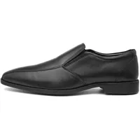 Hush Puppies Herren Ellis Schuluniform-Schuh, Schwarz, 43 EU - 43 EU