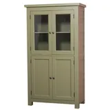 Casa Padrino Küchenbuffet Casa Padrino Landhausstil 100 x 50 x 180 cm GRÜN