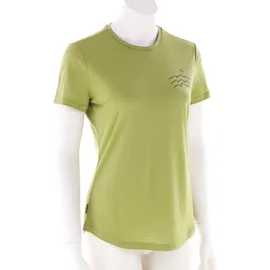 Icebreaker Merinomix 125 Cool-Lite Sphere Damen T-Shirt-Hell-Grün-L