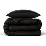 twenty:three Lyocell Jet Black 135 x 200 cm + 40 x 40 cm