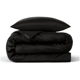 twenty:three Lyocell Jet Black 135 x 200 cm + 40 x 40 cm