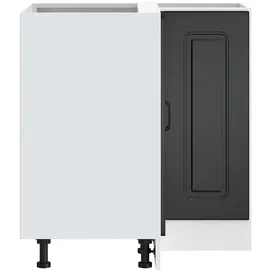 vidaXL Eckunterschrank Kalmar 0 x 0 x 0 cm Schwarz