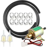 Universelle 4-7 Psi 12v Elektrische Kraftstoffpumpe Mit Kraftstoffschlauch Und Edelstahlklemmen, Hep-02a, Dieselpumpe, Benzinpumpe
