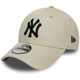 New Era New York Yankees 9forty League Essential Stone - Med beige)