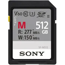 Sony SDXC-Karte 512GB Cl10 UHS-II U3 V60