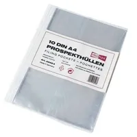 Veloflex Prospekthüllen A4, glasklar, 10 Stück