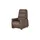 Hukla Fernsehsessel Dean Leder 70 x 107 x 88 cm Braun elektrisch
