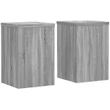 vidaXL Pflanzenständer 2 Stk. Grau Sonoma 25x25x35 cm Holzwerkstoff