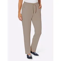 Sieh an! Jersey-Hose komfortabel Braun 40
