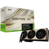 MSI GeForce RTX 5070 Ti INSPIRE 3X OC PLUS NVIDIA 16 GB GDDR7
