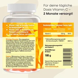 Nature's Way Vitamin C Gummibärchen 125 mg 60 Stück