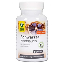 Raab Schwarzer Knoblauch Kapseln bio (50St)