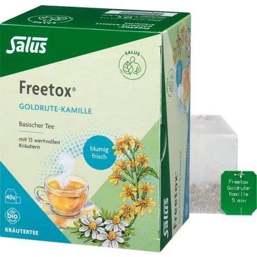 FREETOX Tee Goldrute-Kamille Bio Salus Filterbeut. 40 St