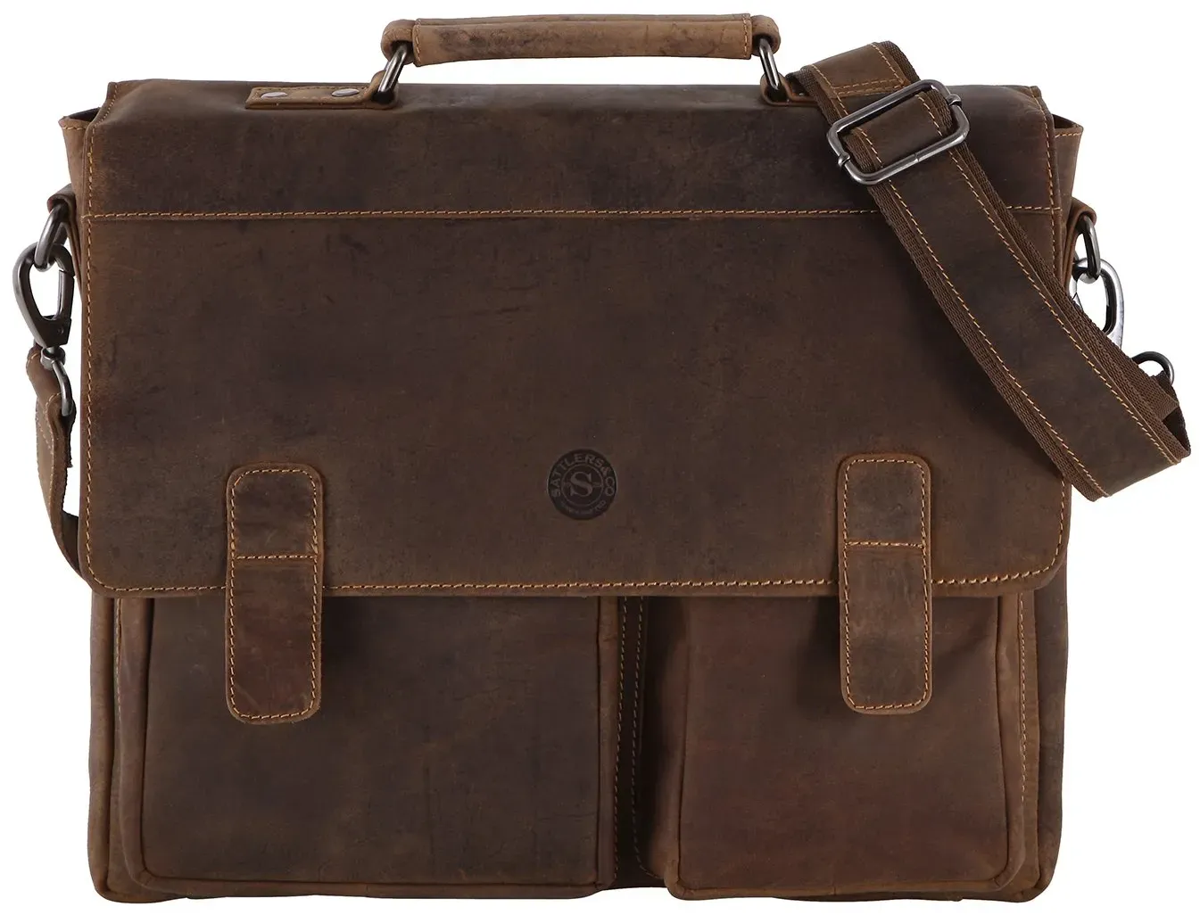 Sattlers & Co. Aktentasche The Standardo Virado khaki