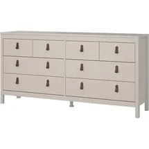 VCM Madrid Kommode 8 Schubladen Cashmere.