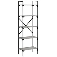 VidaXL Bücherregal 5 Fächer 56 x 31,5 x 174