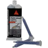Sika - SikaForce-302, 2k kleber für z.B. Kunststoff, 50ml, schwarz