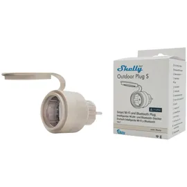 Shelly Smart-Home-Steckdose 1,80 m Beige 4 St.