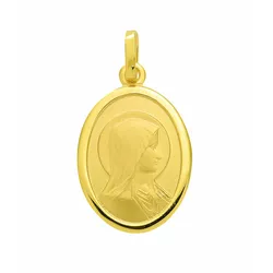 Ketten-Anhänger ADELIA ́S "Damen Goldschmuck 333 Gold Anhänger Madonna", gold, Schmuckanhänger, Damen, Gold, 333 Gold Goldschmuck für Damen